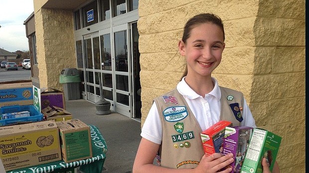 Fifteen-year-old Girl Scout Katie Francis knows a thing or two about the art of the sell. Since joining her Oklahoma City troupe seven years ago, she's smashed all previous cookie selling records, selling over 100,100 boxes.