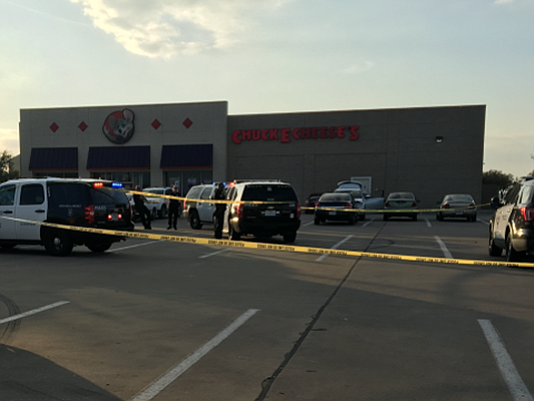 Two children were shot accidentally outside the Chuck E. Cheese’s on Southwest Loop 820 near Hulen Mall.