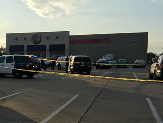 Two children were shot accidentally outside a Chuck E. Cheese’s in Fort Worth.