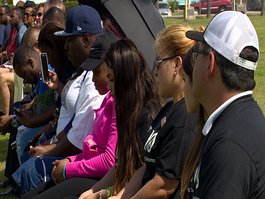 On one of the last days of Spring Break, students, teachers and the families of cyber bullying victims rallied at …