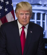 President Donald J. Trump is the 45th President of the United States.