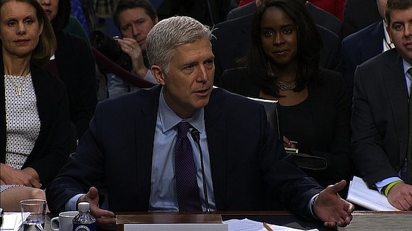 Supreme Court nominee Neil Gorsuch criticized Tuesday President Donald Trump's attacks on the federal judge who blocked his administration's travel …