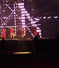 Fifth Harmony performing at RodeoHouston