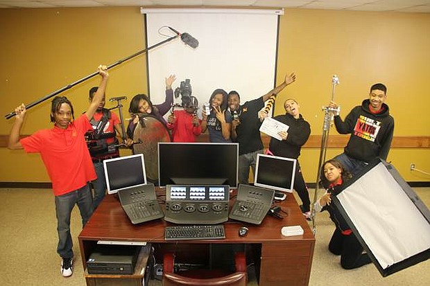 Jack Yates High School students