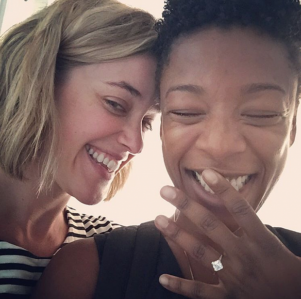 Samira Wiley and Lauren Morelli