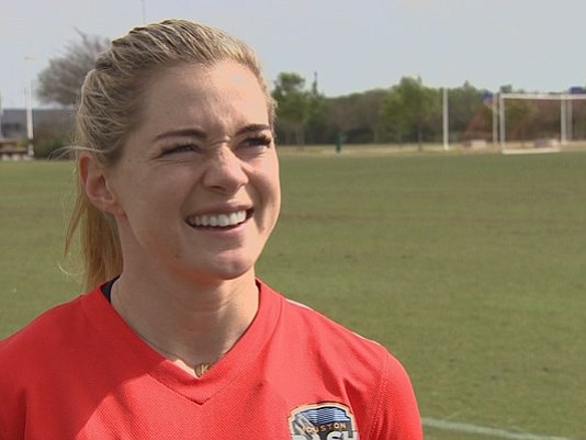 Houston Dash star Kealia Ohai is opening up about her relationship with Houston Texans star J.J. Watt.