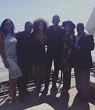 Tatyana M. Ali, Alfonso Ribeiro, Karyn Parsons, Will Smith, Daphne Maxwell Reid and Joseph Marcell appear in a picture that was posted to Ribeiro's Instagram account.