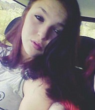 Lawyer's office for the family of Elizabeth Thomas released these photos of Elizabeth with dyed hair. She has been missing since March 13, 2017, after a friend dropped her off at a restaurant in Columbia, a city near Culleoka and about 40 miles southwest of Nashville. Her teacher Tad Cummins disappeared and was charged with kidnapping Elizabeth.