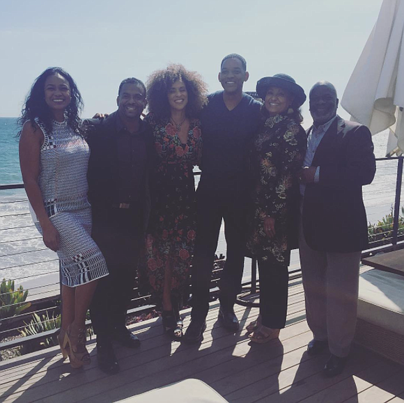 Will Smith has reunited with his “Fresh Prince of Bel Air” cast mates.