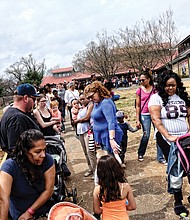 New farm features include a renovated barn, allowing visitors easier access to feed and pet animals, and a hand-washing station for use afterward. Maymont also has two new retired racehorses in residence and five black faced sheep.