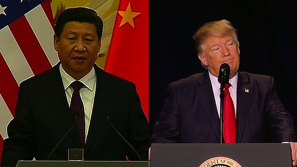 Chinese President Xi Jinping discussed the situation in North Korea and Syria with US President Donald Trump in a telephone …