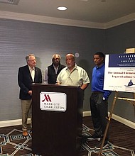 Mayor of Charleston, SC John Tecklenburg, Congressman James Clyburn, Congressman Bennie Thompson (Chairman of the Board), Congressman Cedric Richmond
