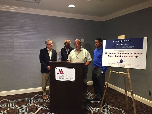 Mayor of Charleston, SC John Tecklenburg, Congressman James Clyburn, Congressman Bennie Thompson (Chairman of the Board), Congressman Cedric Richmond
