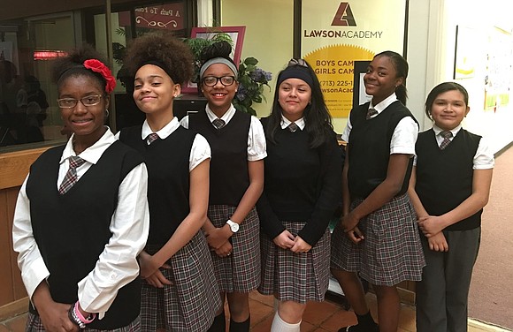 Middle School students from the Lawson Academy will work alongside girls at Foster to empower, inspire and help them develop …