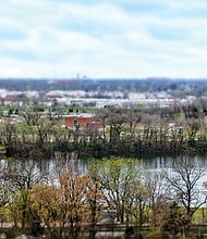 Springtime along the James River