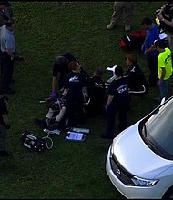 Three correctional officers were assaulted Sunday during a disturbance at the Turney Center Industrial Complex in Only, about 60 miles east of Nashville