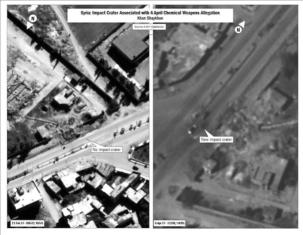 UNCLASSIFIED Media colleagues- please see below statement and attached photos and video. A second email will follow this one with additional video. April 6, 2017 Statement from Pentagon Spokesman Capt. Jeff Davis on U.S. strike in Syria At the direction of the president, U.S. forces conducted a cruise missile strike against a Syrian Air Force airfield today at about 8:40 p.m. EDT (4:40 a.m., April 7, in Syria). The strike targeted Shayrat Airfield in Homs governorate, and were in response to the Syrian government's chemical weapons attack April 4 in Khan Sheikhoun, which killed and injured hundreds of innocent Syrian people, including women and children. The strike was conducted using Tomahawk Land Attack Missiles (TLAMs) launched from the destroyers USS Porter and USS Ross in the Eastern Mediterranean Sea. A total of 59 TLAMs targeted aircraft, hardened aircraft shelters, petroleum and logistical storage, ammunition supply bunkers, air defense systems, and radars. As always, the U.S. took extraordinary measures to avoid civilian casualties and to comply with the Law of Armed Conflict. Every precaution was taken to execute this strike with minimal risk to personnel at the airfield. The strike was a proportional response to Assad's heinous act. Shayrat Airfield was used to store chemical weapons and Syrian air forces. The U.S. intelligence community assesses that aircraft from Shayrat conducted the chemical weapons attack on April 4. The strike was intended to deter the regime from using chemical weapons again. Russian forces were notified in advance of the strike using the established deconfliction line. U.S. military planners took precautions to minimize risk to Russian or Syrian personnel located at the airfield. We are assessing the results of the strike. Initial indications are that this strike has severely damaged or destroyed Syrian aircraft and support infrastructure and equipment at Shayrat Airfield, reducing the Syria