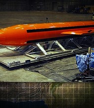 The US military has dropped an enormous bomb in Afghanistan, according to four US military officials with direct knowledge of the mission. A GBU-43/B Massive Ordnance Air Blast Bomb, nicknamed MOAB, was dropped at 7 p.m. local time Thursday, the sources said.