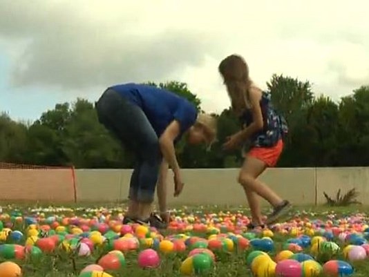 But before hundreds of children got the chance to scope them up and eat the goodies inside the eggs, volunteers …