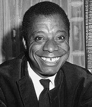 Author and activist James Baldwin (photo via thegrio.com)