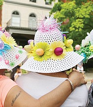 See and be seen at Easter on Parade // Colorful Easter bonnets were plentiful during the event and a favorite among the celebration’s faithful,