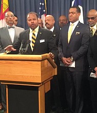 State Ron Reynolds with 100 Black Men