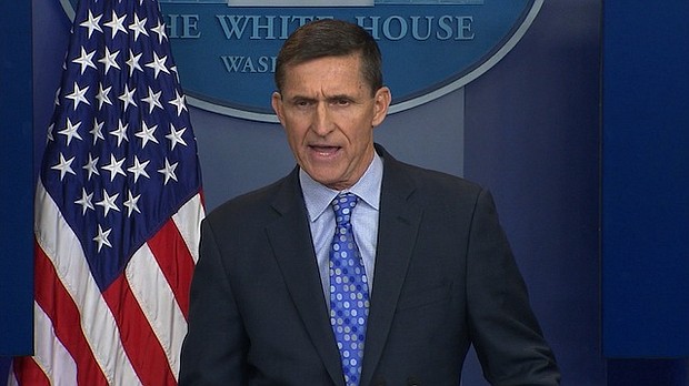 White House national security adviser Michael Flynn resigned Monday, February 13, 2017