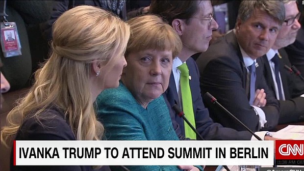 Ivanka Trump arrives in Berlin to work on special relationship 