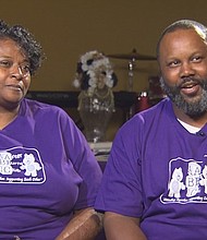 Justina and James Page aren't doctors or nurses, but they can help burn victims heal, because they're burn victims themselves.