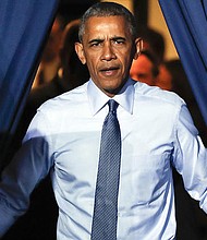 Former President Barack Obama (photo via chicagotribune.com)