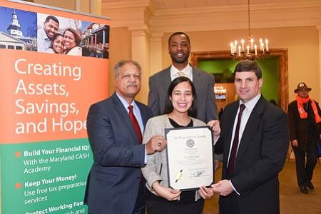 Tisa Silver Canady was honored with the Maryland CASH campaign’s 2017 Community Champion Award recently. Tisa Silver Canady was honored with the Maryland CASH campaign’s 2017 Community Champion Award recently.