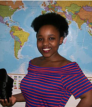 OZY Genius Award winner Claudine Humure (photo via blackenterprise.com)