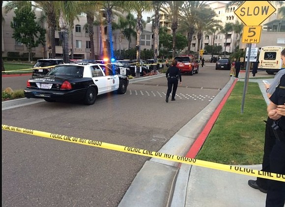 A gunman opened fire at a pool party in San Diego on Sunday evening, killing a woman and injuring six …
