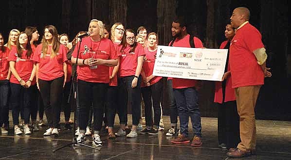 The Revolution of Young Artist as Leaders (ROYAL) poetry team, which was created two years ago, is a “school-community collaboration and a mentorship model that offers a six week workshop that provides a safe space for creative expression and youth empowermen