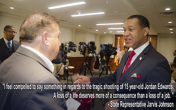 "I feel compelled to say something in regards to the tragic shooting of 15 year-old Jordan Edwards. A loss of … "I feel compelled to say something in regards to the tragic shooting of 15 year-old Jordan Edwards. A loss of …