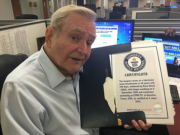 Longtime ABC13 anchor Dave Ward said that famous line for the last time on Tuesday evening during Eyewitness News. Dave …
