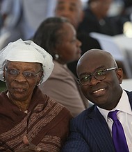 Armstrong Williams and his mother
