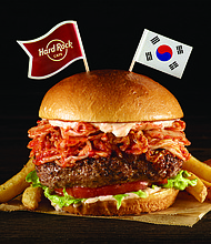 Korean Kimchi Burger