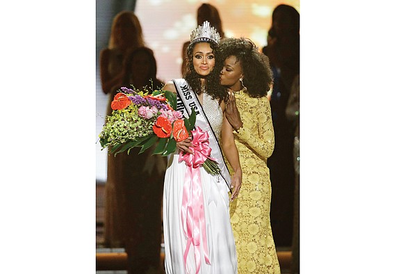 Miss District of Columbia USA Kara McCullough was named Miss USA 2017 during the annual pageant held Sunday in Las ...