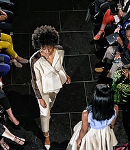 The show, held at the Virginia Museum of Fine Arts, drew a crowd that was awed by the fashion segments featuring knitwear, dresses, menswear and denim, among others.