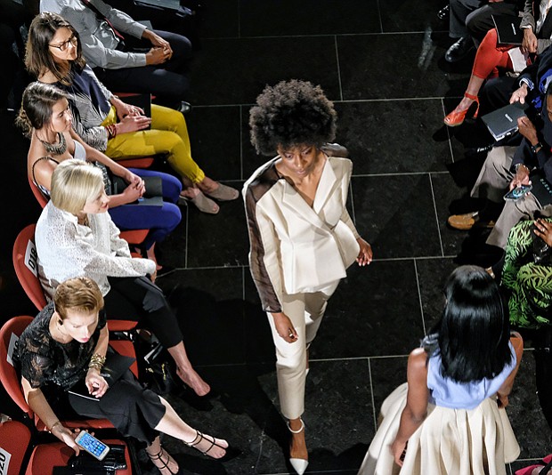 The show, held at the Virginia Museum of Fine Arts, drew a crowd that was awed by the fashion segments featuring knitwear, dresses, menswear and denim, among others.