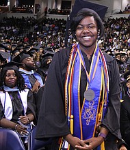 VSU valedictorian Stacey Elder