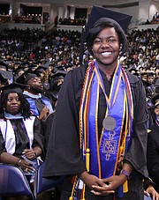 VSU valedictorian Stacey Elder