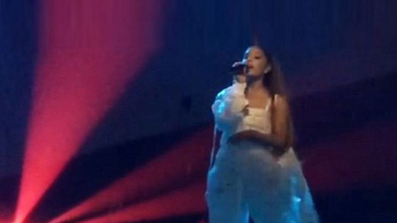 Singer Ariana Grande is expressing her remorse following an incident at her concert in Manchester, England that left at least …
