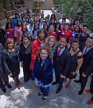 Scholarship Recipients at the 2017 RMHC-AAFA Scholarship Luncheon at The Houstonian Hotel_Photo courtesy of MOAGH 