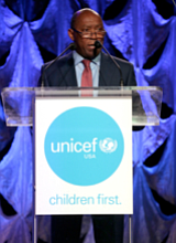 Mayor Sylvester Turner at the fourth annual UNICEF Audrey Hepburn Society Ball