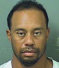 Golfer Tiger Woods