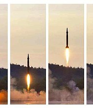 	The Pentagon insists the long-planned test of its ground-based interceptor system is not solely about North Korea
