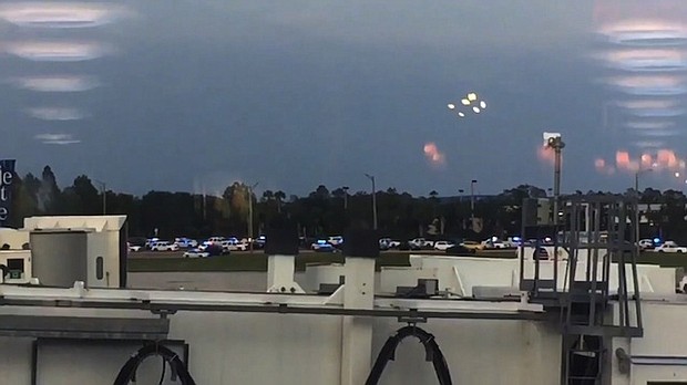 police have contained a suspect with a weapon at the Orlando International Airport, authorities tweeted Tuesday, May 30, 2017.