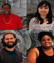 Chanise Epps, Robert Riojas, Kei Takahashi, and Michael Marie Thomas 